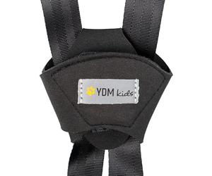 Protecteur de ceinture de sécurité pour siège enfant avec fermeture autoagrippante, Prévient le détachement durant la conduite, matière souple en néoprène, couvre-ceinture pour auto et poussette
