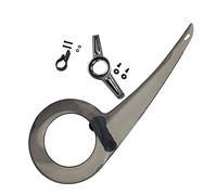 Protecteur de chaîne de vélo Universel 32T 34T 36T 38T Haute qualité Facile à Installer Protecteur de chaîne de vélo Couvercle de Garde de chaîne de, Clairement Noir + Boucle