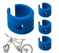 Protecteur de chaîne - Vélo en Caoutchouc 4 pièces, Protecteur de Cadre | Protecteur de chaîne Anti-Collision, vélos de Montagne, vélos de Route, arrière Protection de la h