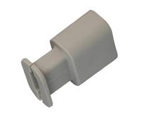 Protecteur de chargeur en silicone 2 en 1 - Protecteur de chargeur en silicone 2 en 1 avec gaine de câble | Housse en silicone pour adaptateur secteur, Gris, Consulte la descripción, Voir description