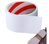 Protecteur de chaussure - 100 cm caoutchouc antidérapant | Bandes adhésives en imperméables résistantes | Matériau flexible noir transparent | Salle de bain douche toilettes utilisation