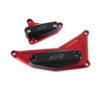 Protecteur de chute Protection Contre Les Chutes De Moto, Couvercle De Protection De Moteur En Aluminium CNC, Protection Contre Les Chocs Pour B&M&W S1000RR S1000R S1000XR S1000 XR R RR(Rouge,XXL)