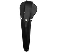 Protecteur de Ciseaux de Couture en Cuir PU Noir, pour Ceinture | Étui Suspendu à Boucle Intégrée, Maintien Sûr pour Ciseaux de Craft et Broderie, Usage Atelier