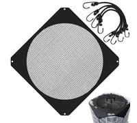 Protecteur de climatiseur - Filet de filtration du condensateur, système de protection ventilé toutes saisons, accessoire de défense de l'unité, barrière d'équipement, écran carré respirant 91,4 x