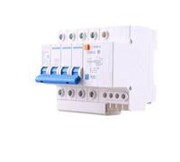 Protecteur de commutateur fuite DZ47LE-63, interrupteur d'air 4P, disjoncteur triphasé, Miniature(4P leakage protector 100A)