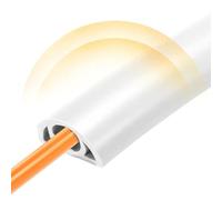 Protecteur de cordon de sol,couvercle de cordon de sol | Conduit de fil | flexible en PVC, plancher de protection de câble ignifuge | Protection de autocollante pour la gestion des câbles domesti
