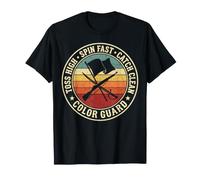 Protecteur de Couleur Toss High Spin Fast Catch Clean T-Shirt
