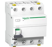 Protecteur de courant Schneider Electric A9Z12440 4P 40A/100mA, iID, 10KA