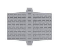 Protecteur de coussin divisé - Protecteurs d'évier de cuisine de 44,7 x 32,5 cm | Tapis de séparation pour évier | Protecteur séparateur d'évier pour plan de travail, armoire de salle de bain