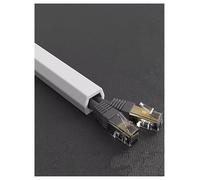 Protecteur de Couvercle de Cordon de Sol, Extension de Conduit de câblage, câble électrique, Gestion de Cache, Organisateur for Bureau, Maison, Atelier, entrepôt, Garage(Color2,5meter)