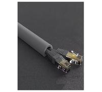 Protecteur de Couvercle de Cordon de Sol, Extension de Conduit de câblage, câble électrique, Gestion de Cache, Organisateur for Bureau, Maison, Atelier, entrepôt, Garage(Color1,8meter)