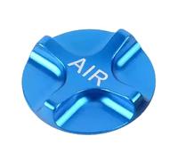 Protecteur de couvercle de Suspension de capuchon de fourche avant de vélo | Couverture d'épaule de gaz d'air d'alliage d'aluminium for le vélo de route de vtt(BLUE)