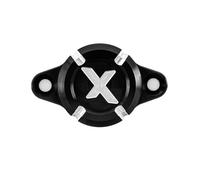 Protecteur De Couvercle Synchronisation À Visser, Accessoires Moto Et Scooter en Aluminium, Noir/Argent/Rouge pour Desert X 2022 - 2023