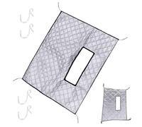 Protecteur de Couverture de calandre de Voiture-Bouclier Anti-poussière | Protection de Pare-Brise de véhicule | Garde extérieure de Fourgon de Cargaison de Camion de SUV RV, Accessoire de garag