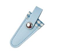 Protecteur de couverture de ciseaux en cuir PU de sécurité, gaine de ciseaux de couture colorée, coupe des sourcils, outil de beauté pour protéger les petits ciseaux pointus pour les ciseaux