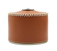Protecteur de couverture de la cartouche à gaz | 450 / 230G Retro Cylindre Couverture en cuir pour combustibles - Cuir Fuels Tank Rangement Bagure de rangement Case de protection Pertecteur de réservo