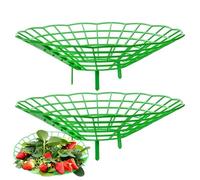 Protecteur de de myrtille - Support de croissance circulaire, support de jardinage réutilisable, séparation de l'humidité du sol | Structure en polyvinyle durable, fondations de fruits de légum