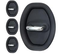 Protecteur de de porte - 4PCS couvercles de serrure de voiture en silicone, coussinets de protection antirouille imperméables, accessoires de réduction du bruit absorbant les chocs pour le styl
