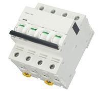 Protecteur de disjoncteurs, montage sur rail DIN basse tension 6000A capacité coupure AC 400V 32A 4P disjoncteur Protection sécurisée for la maison for l'équipement