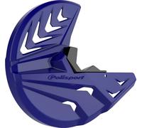 Protecteur de disque avant POLISPORT bleu pour Yamaha