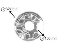VAN WEZEL 3024374 Flasque de frein