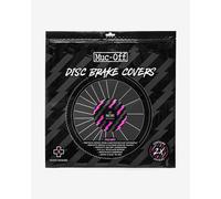 Protecteur de disque Muc-Off néoprène noir rose (2 unités)