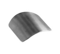 Protecteur de doigt résistant aux coupures - 6,1 cm en acier inoxydable, bouclier de sécurité réglable, outil de tranchage portable | Protège-doigts pour la viande, le poisson, les légumes