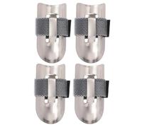 Protecteur De Doigts En Acier Inoxydable | Protecteur De Doigts | Ensemble D'épaisseur Totale Pour Défileter Sculpter Travailler Cuisiner