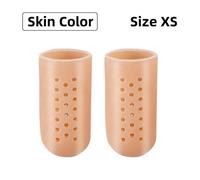 Protecteur De Doigts En Gel De Soin Des Pieds,Ration De Maïs,Séparateur De Marteau,Orthotique,Silicone,Tube Parker,Protection De Séparation,10 Pièces = 5 Paires - Type Size Xs 2.5x1.1cm #B