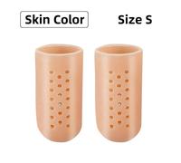 Protecteur De Doigts En Gel De Soin Des Pieds,Ration De Maïs,Séparateur De Marteau,Orthotique,Silicone,Tube Parker,Protection De Séparation,10 Pièces = 5 Paires - Type Size S 4.2x1.5cm #B