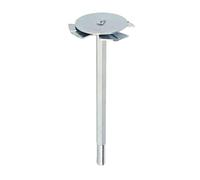 Protecteur de douille en acier à haute vitesse, outil de raccordement de tuyaux d’eau, protecteur de douille métallique pour le démontage de tuyaux cassés, alésoir de manchon de (1,5 pouces)