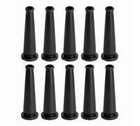 Protecteur de Fil Manchon Câble 68mm pour Perceuse et Meuleuse, 10 Pièces | Caoutchouc Noir Souple, Gaine Isolante, Évite Rupture des Cordons, Organisation de Bureau, Ajustement Fixe Sans Outil