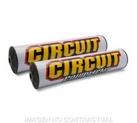 Protecteur De Guidon Circuit I-9 Blanc Pour Moto Pièces De Rechange Accessoires
