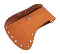 Protecteur de Hache en Cuir de Vachette pour Camping | Housse de Tête, Couverture Portable et Décorative, Protection Extérieure, Accessoire pour Hache