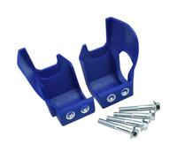 Protecteur de Jambe inférieur, Couvre-Chaussures de Fourche Avant Compatible avec KX250F KX450F KX250 KX450, Convient également aux CRF250R CRF450R CRF250X CRF450X(Blue)