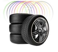 Protecteur De Jante Contre Les Éruptions Cutanées, Universel : 15-22 Pouces, Épaisseur 4 Mm, Support Adhésif/Pas Facile À Décoller, Capacité De Charge De 50 Kg, 11 Couleurs,15inch,Grey