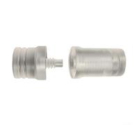 Protecteur de joint de queue de billard en acrylique pour billard fileté 5/16-14 - Longueur 5,6 cm - Capuchon de connecteur transparent pour queue de billard Mezz et compatible avec les dents de fer