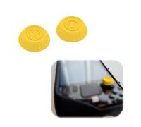 Protecteur de joystick pour Steam Deck pour OLED utilisant une construction en TPU pour équilibrer douceur, fermeté et amélioration de la prise en main (jaune)