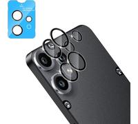Protecteur de lentille caméra en verre trempé 9H pour Nothing Phone 2 Pro - 2 pièces avec cadre de montage, HD, anti-bulles et anti-traces