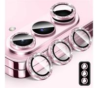 Protecteur de lentille caméra pailleté pour Samsung Galaxy Z Fold 6 - verre trempé 9H, anneaux métalliques auto-alignants, antireflet HD