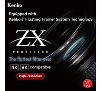 Protecteur de lentilles, ZX Protector 55mm, Revêtement ZR à Faible réflexion, système de Cadre Flottant, Fabriqué au Japon, 399446