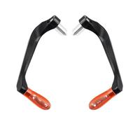 Protecteur De Levier Frein Et Embrayage pour Ducati Panigale Diavel Superleggera V4 V2 Scrambler Moto Protège-Mains pour Guidon(Style A Orange5)