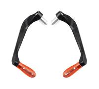 Protecteur De Levier Frein Et Embrayage pour Guidon Moto pour Ducati Panigale Diavel Superleggera V4 V2 Scrambler Protège-Mains pour Guidon(Style B Orange10)