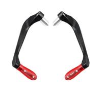 Protecteur De Levier Frein Et Embrayage pour Guidon Moto pour Ducati Panigale Diavel Superleggera V4 V2 Scrambler Protège-Mains pour Guidon(Style B red7)