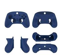 Protecteur de Manette de Jeu en Silicone pour Razer Wolverine V3 Pro, Housse protectrice en Peau Souple antidérapante et Anti-Sueur, Housse Ergonomique Manette de Jeu pour Wolverine V3 Pro (Bleu)