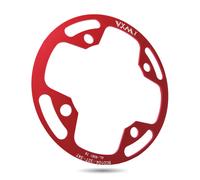 Protecteur De Manivelle De Vélo De Montagne 104bcd, Couvercle De Protection De Plateau De Vélo, Protection De Pédalier, Accessoires De Cyclisme Rouge