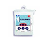 Protège matelas imperméable - 160x200 cm - Coton/Polyester - Anti punaise de lit