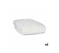 Protecteur de matelas Blanc 150 x 190 cm (6 Unités)