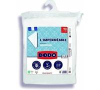 Protège matelas imperméable - 90x190 cm - Coton/Polyester - Anti punaise de lit