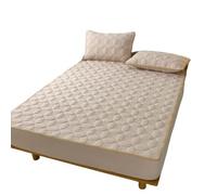 Protecteur de Matelas TFBHL avec taies d'oreiller, Couverture de Matelas Complet Couvercle en Coton en Coton à Contre-trét